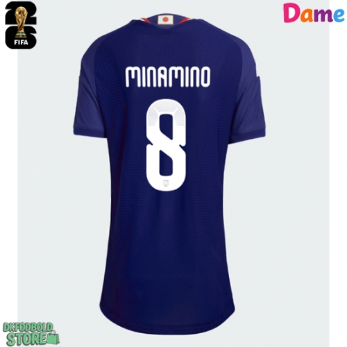 Japan Takumi Minamino #8 Replika Hjemmebanetrøje Dame VM 2026 Kortærmet